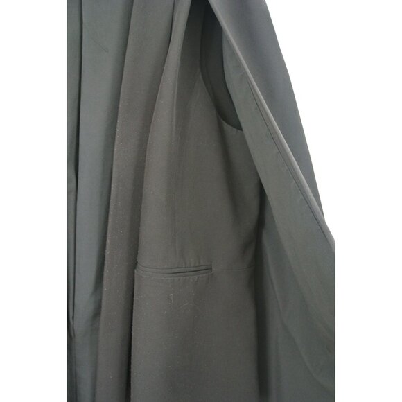 Eloquii Black Cape Blazer Jacket Size 16 🖤 Super Chic!! - Picture 5 of 7